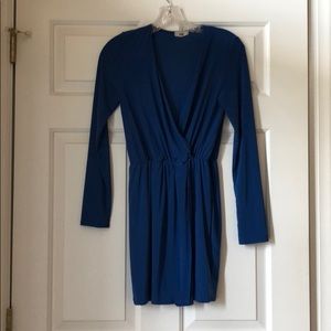 Blue Long Sleeve Tobi Dress
